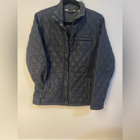 Eddie Bauer Men's Quilted Puffer Jacket - Dark Gray - Picture 1 of 3